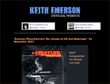 Tablet Screenshot of keithemerson.com
